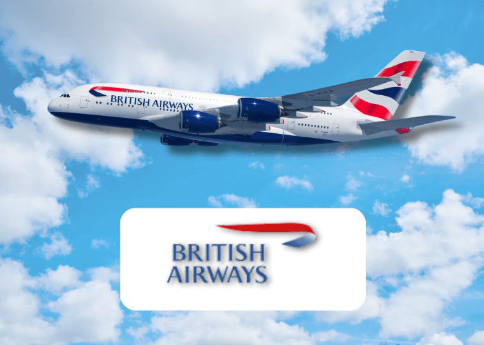 British Airways Logo and Premium Flight Services