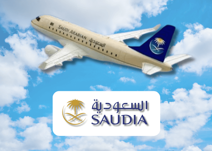 Saudi Arabian Airlines Logo and Superior Flight Services