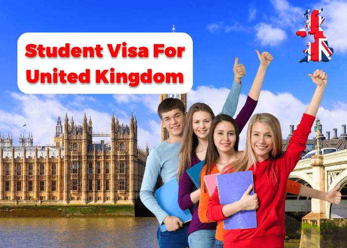 Diverse group of students in front of a UK university - UK Study Visa Services