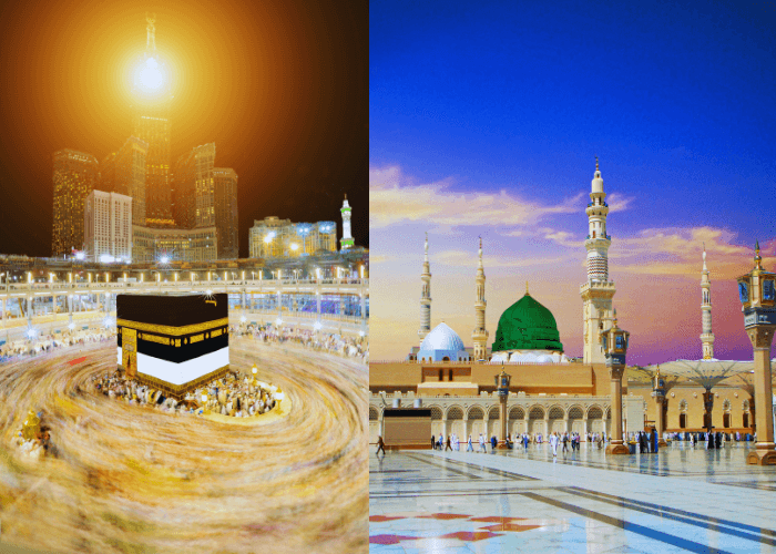 Umrah Package Mecca and Madina Banner